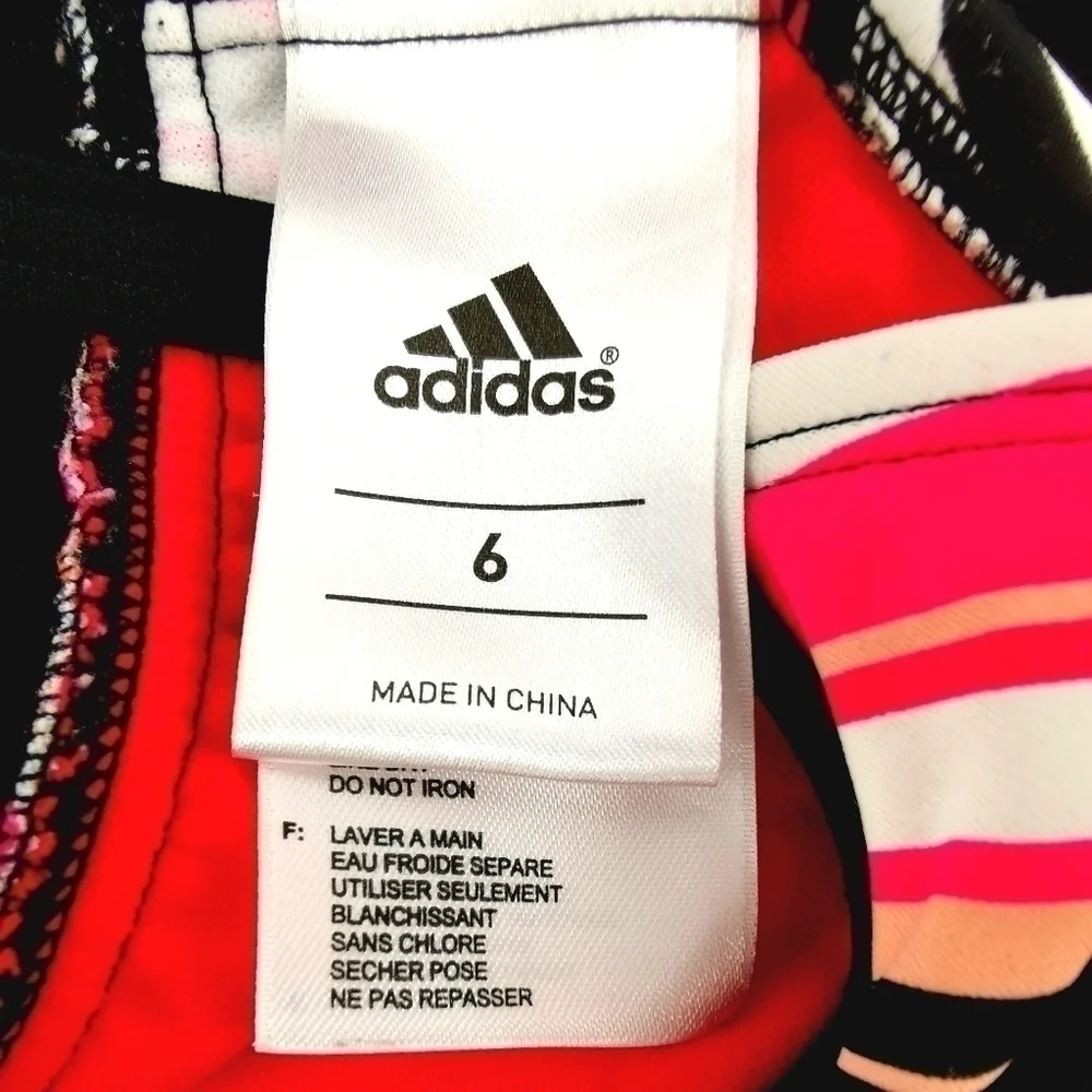 Adidas EUC Women's 6 Swimsuit Tank Top